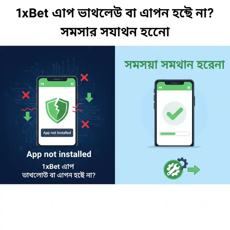 1xBet APK ডাউনলোড এবং ইনস্টল সমস্যা সমাধান গাইড